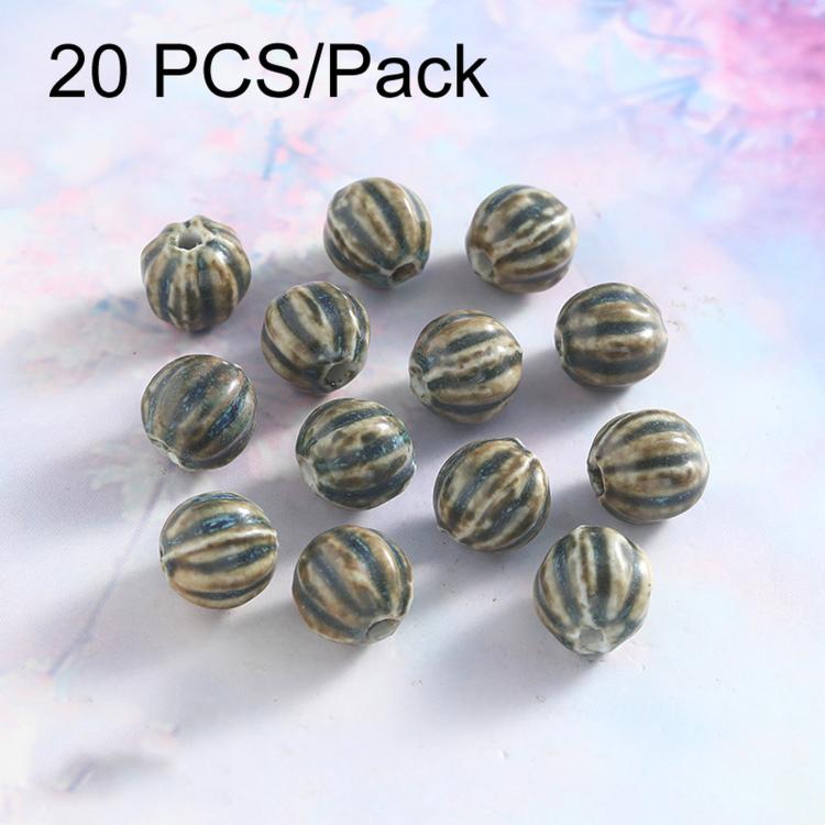 20 PCS/Pack High-Temperature Ceramic Beads DIY Necklace Bracelet Material — Spinning Top