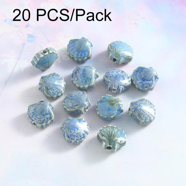 20 PCS/Pack High-Temperature Ceramic Beads DIY Necklace Bracelet Material — Small Watermelon