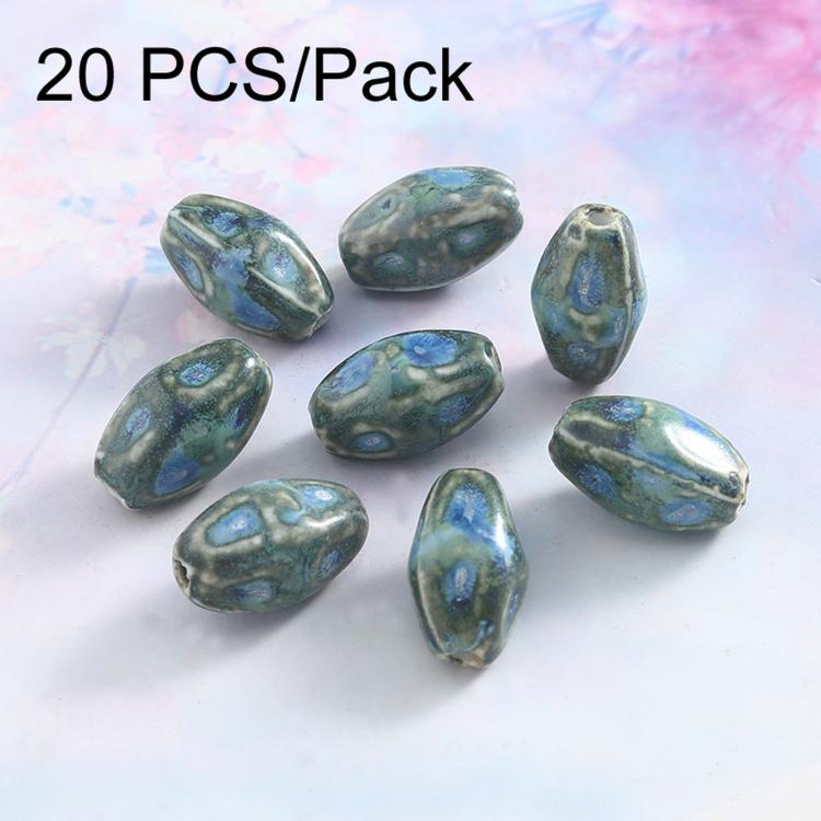 20 PCS/Pack High-Temperature Ceramic Beads DIY Necklace Bracelet Material — Bamboo Joint