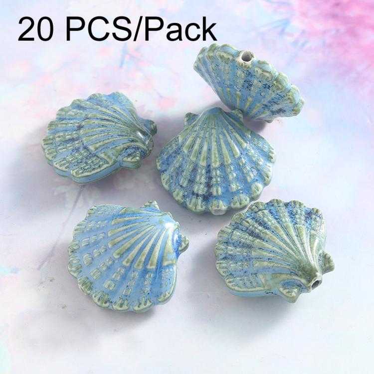 20 PCS/Pack High-Temperature Ceramic Beads DIY Necklace Bracelet Material — 16mm Watermelon
