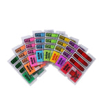 100 Sheets/Pack Sign Here Page Flags Fluorescent Arrow Index Tabs For Contracts — Please Sign Yellow
