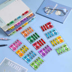 100 Sheets/Pack Sign Here Page Flags Fluorescent Arrow Index Tabs For Contracts — view 14