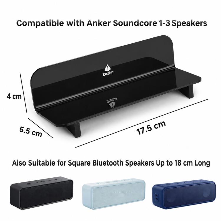 For Anker Soundcore 1 / 2 / 3 TXEsign Speaker Desktop Stand Acrylic Table Holder