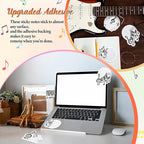 Music Theme Sticky Notes Set Novelty Musical Notes Treble Clef Memo Pads — view 5