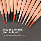 Charcoal Pencils Set Natural Wood Pastel Drawing Pencils — view 7