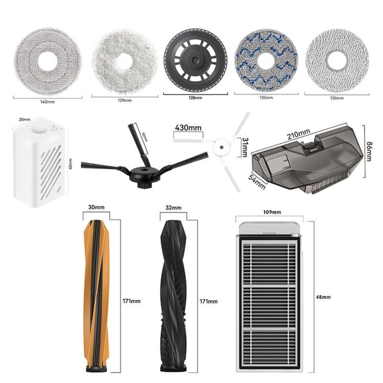 Robot Vacuum Accessories, For Dreame Matrix10 Ultra — view 14