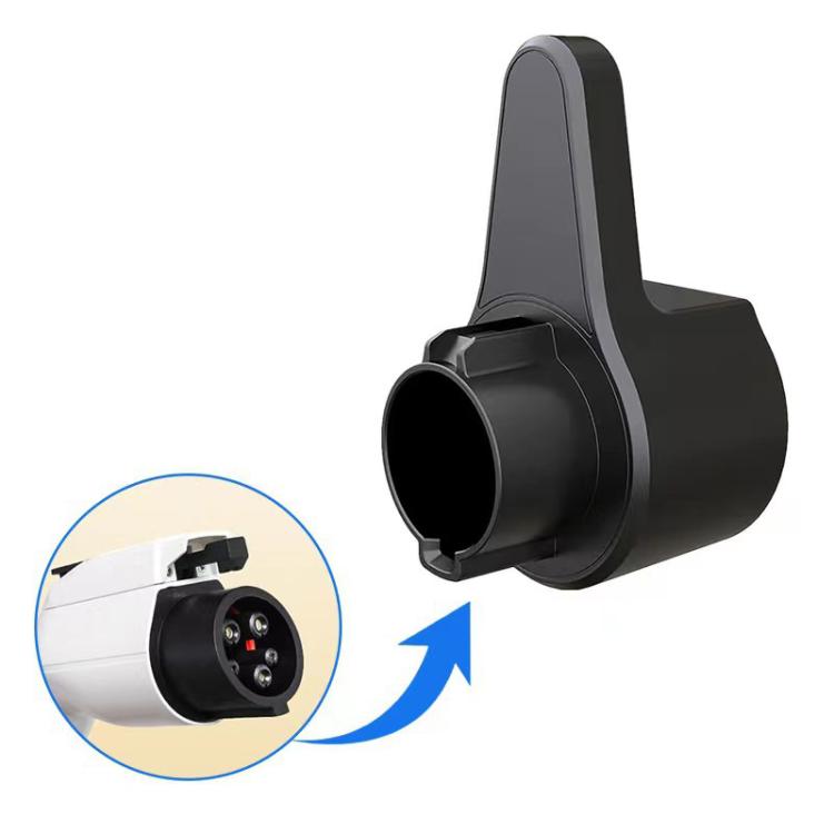 EV Charger Holder Wall Mount Compact Electric Vehicle Charger Holster Dock & Cable Hook