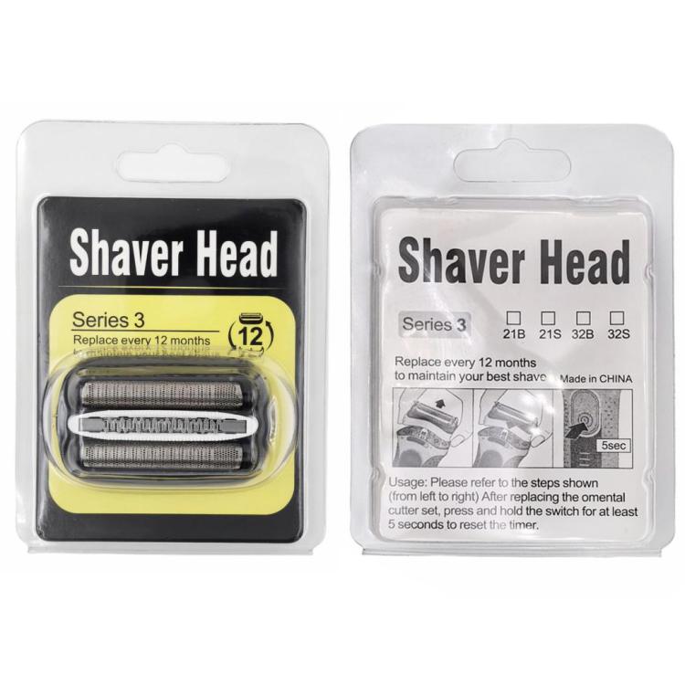 For Braun 3 Series 32B 21B Shaver Heads — view 4