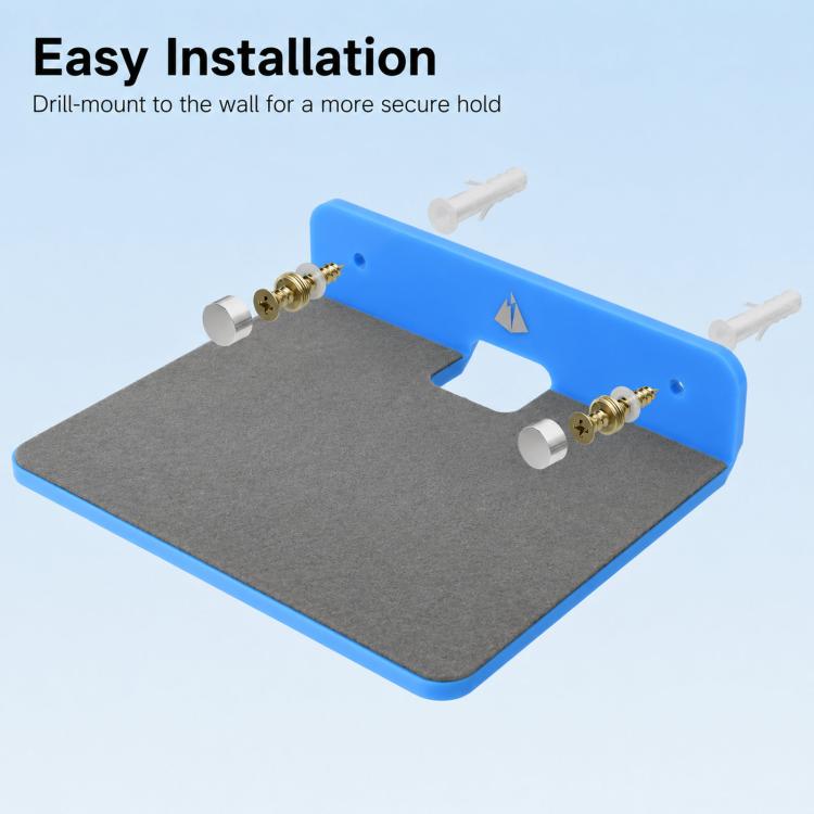 TXEsign Universal Acrylic Wall Mount Small Medium Bluetooth Speaker Floating Shelf Bracket Holder