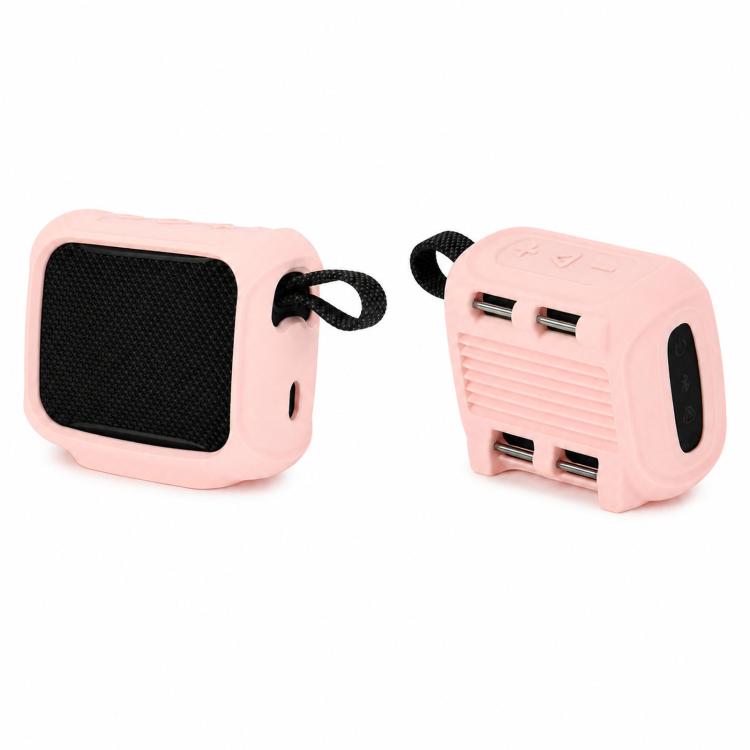 TXEsign For JBL GO5 Silicone Case Speaker Cover Holder With Strap Mount