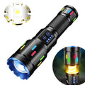 PM60 Long-Range Zoomable High Power Flashlight Outdoor Led Camping Torch