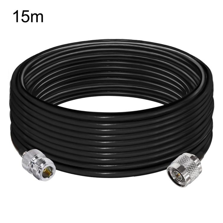LMR200 Coaxial Cable N Male To N Female 50 Ohm Low Loss Antenna Extension Wire — 5m