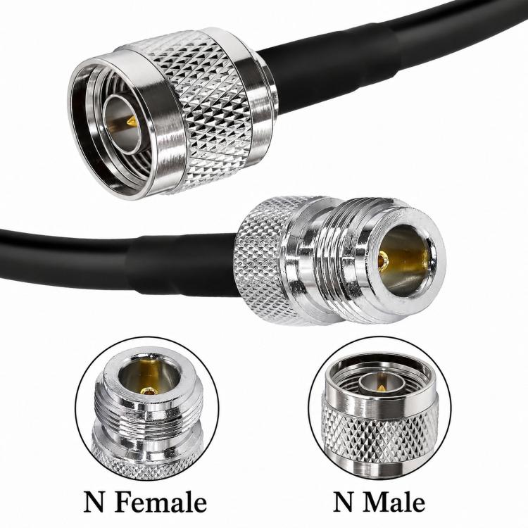 LMR200 Coaxial Cable N Male To N Female 50 Ohm Low Loss Antenna Extension Wire — view 7