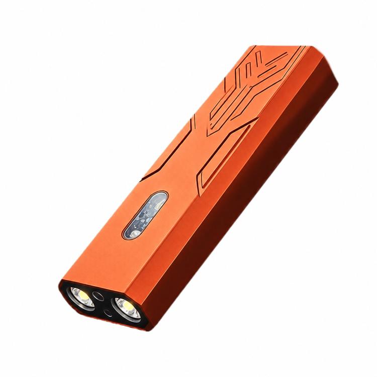 Outdoor Magnetic EDC Aluminum Alloy High-Power Flashlight — Gray