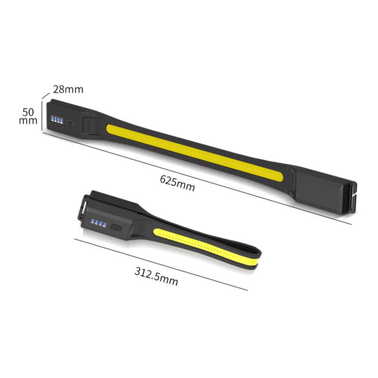 W11 Multifunctional Magnetic Silicone Auto Repair Cob Work Light Outdoor Chest Lamp For Night Running And Camping — view 12