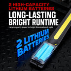W11 Multifunctional Magnetic Silicone Auto Repair Cob Work Light Outdoor Chest Lamp For Night Running And Camping — view 9