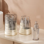 ETRAVEL 4-in-1 Travel Bottle Set Toiletry Dispenser Kit with 2 Lotion Pumps & 2 Fine Mist Sprays