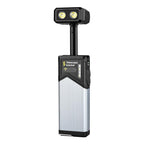 Telescopic Rotatable LED Magnetic Work Light Multifunctional Flashlight For Camping And Maintenance
