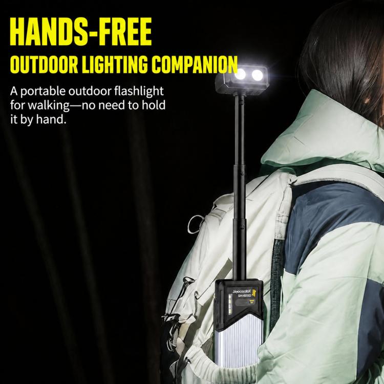 Telescopic Rotatable LED Magnetic Work Light Multifunctional Flashlight For Camping And Maintenance — Telescopic Rotatable Work Light
