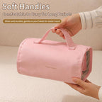 4 In 1 Roll Up Makeup Bag Detachable Clear Toiletry Organizer Waterproof Cosmetic Travel Case — view 6