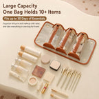 4 In 1 Roll Up Makeup Bag Detachable Clear Toiletry Organizer Waterproof Cosmetic Travel Case — view 8