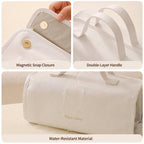 4 In 1 Roll Up Makeup Bag Detachable Clear Toiletry Organizer Waterproof Cosmetic Travel Case — view 13