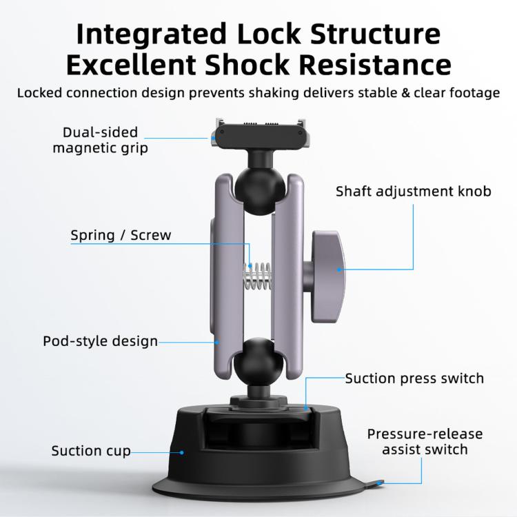 Flymile Car Suction Cup Bracket Adapter Expansion Accessories — view 5