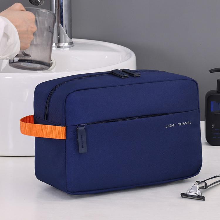 Water-Resistant Mens Toiletry Bag Lightweight Portable Dopp Travel Organizer Pouch — 3-Piece Set Black