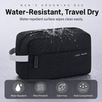 Water-Resistant Mens Toiletry Bag Lightweight Portable Dopp Travel Organizer Pouch — view 10