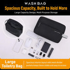 Water-Resistant Mens Toiletry Bag Lightweight Portable Dopp Travel Organizer Pouch — view 11