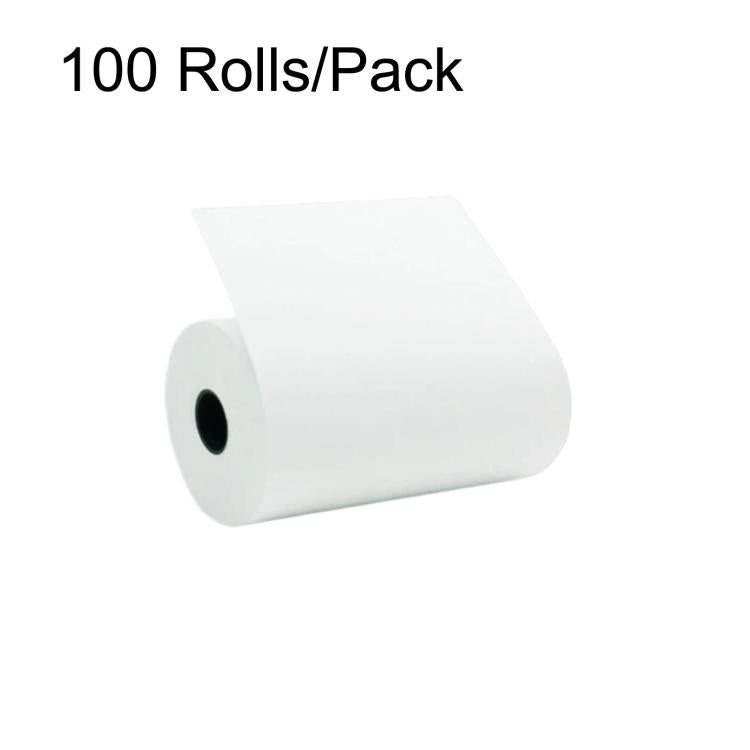 Rubber Core Thermal Paper Take-Out Kitchen Printing Receipt Paper — 50 Rolls/Pack 80x50mm