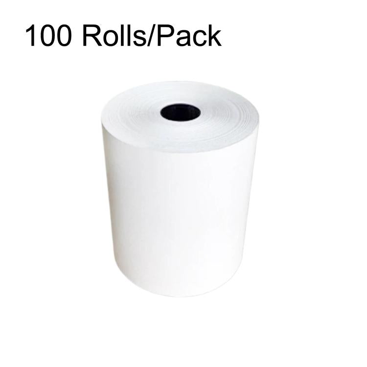 Rubber Core Thermal Paper Take-Out Kitchen Printing Receipt Paper — 20 Rolls/Pack 57x60mm