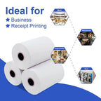 Rubber Core Thermal Paper Take-Out Kitchen Printing Receipt Paper — view 16