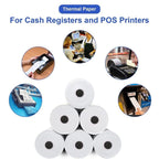 Rubber Core Thermal Paper Take-Out Kitchen Printing Receipt Paper — view 17