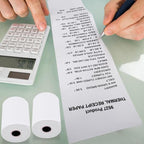 Rubber Core Thermal Paper Take-Out Kitchen Printing Receipt Paper — view 18