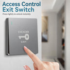Auto Reset Access Control Exit Button Hotel Doorbell Switch Panel — view 5
