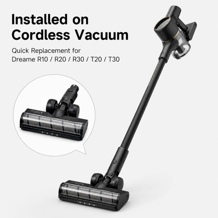 With LED Lights For Dreame R10 / R20 / R30 / T20 / T30 Vacuums Z6 Soft Roller Brush — view 6