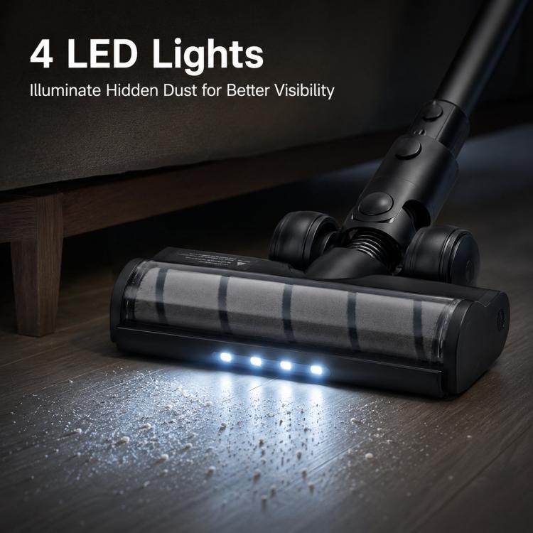 With LED Lights For Dreame R10 / R20 / R30 / T20 / T30 Vacuums Z6 Soft Roller Brush — view 7