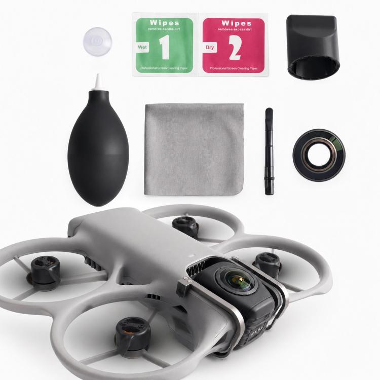 For DJI Avata 360 Replacement Lens Kit Optical Glass Camera Lens Cover Repair with Removal Wrench Tool