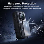 For Insta360 X6 BRDRC Dustproof Tempered Glass Screen Protector — view 4
