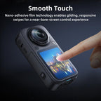 For Insta360 X6 BRDRC Dustproof Tempered Glass Screen Protector — view 8