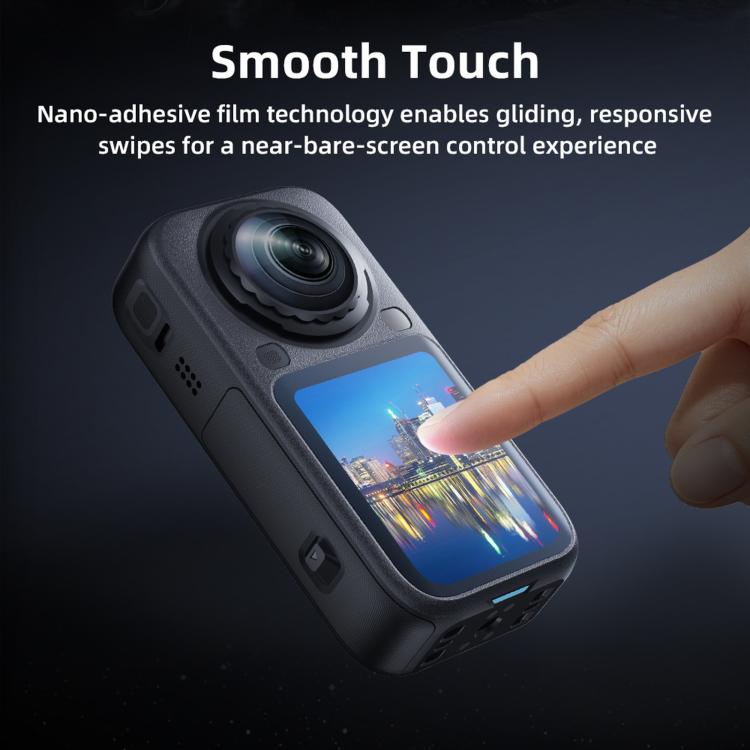 For Insta360 X6 BRDRC Dustproof Tempered Glass Screen Protector — view 8
