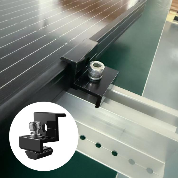 Solar PV Panel Shared Edge Side Mount Clamp