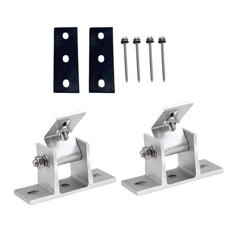 Aluminum Alloy Solar Panel Support Feet PV Mounting Bracket Assembly