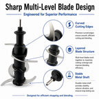 Blender Blade Replacement for Ninja TB301 / TB401 — Short 6-blade