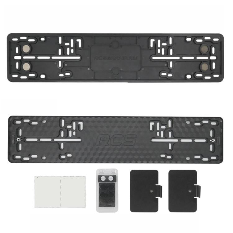 European Standard License Plate Frame ABS Plastic Euro Car Number Plate Holder