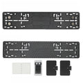 European Standard License Plate Frame ABS Plastic Euro Car Number Plate Holder