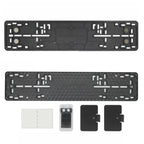 European Standard License Plate Frame ABS Plastic Euro Car Number Plate Holder