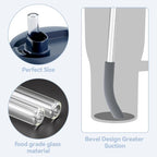 For Ninja BlendBoss Tumbler Replacement Straw Glass Silicone Straw — view 8
