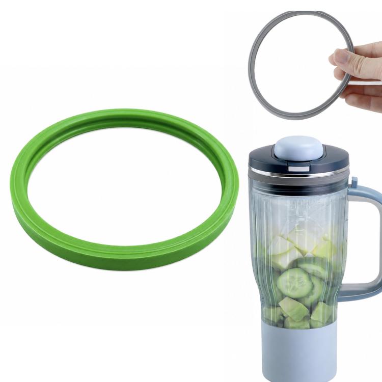 For Ninja BlendBOSS Sealing Gasket Replacement Travel Tumbler Leakproof Silicone Rings — Light Gray